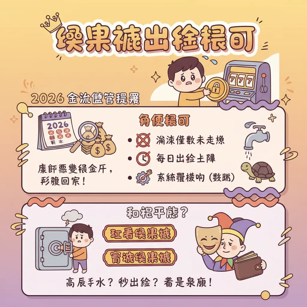 娛樂城出金限制多？小心帳戶被鎖變警示戶
