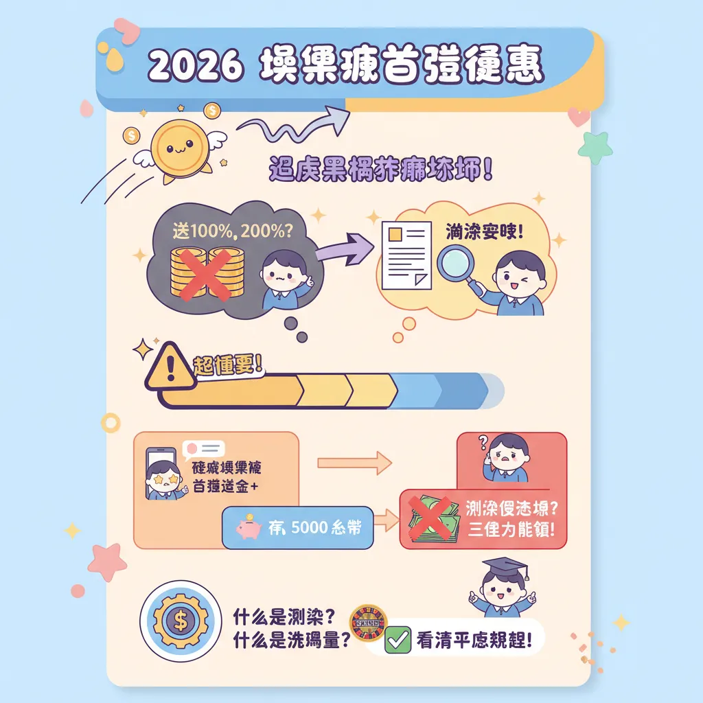 避開黑網詐騙陷阱，領取首儲優惠前必看平臺流水要求